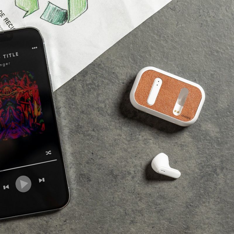 Bezprzewodowe słuchawki douszne RABS, etui ze...