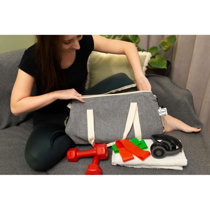 Torba sportowa, podróżna B'RIGHT z bawełny z...