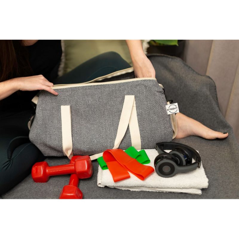 Torba sportowa, podróżna B'RIGHT z bawełny z...