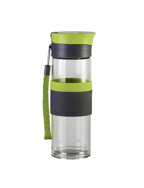 Szklana butelka Top Form 440 ml, jasnozielony