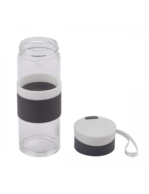 Szklana butelka Top Form 440 ml, biały