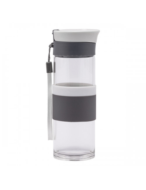 Szklana butelka Top Form 440 ml, biały