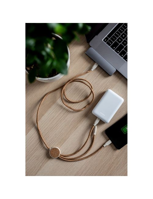 Korkowy kabel do ładowania B'RIGHT | Brent
