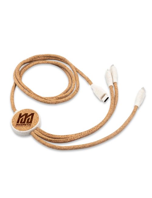 Korkowy kabel do ładowania B'RIGHT | Brent