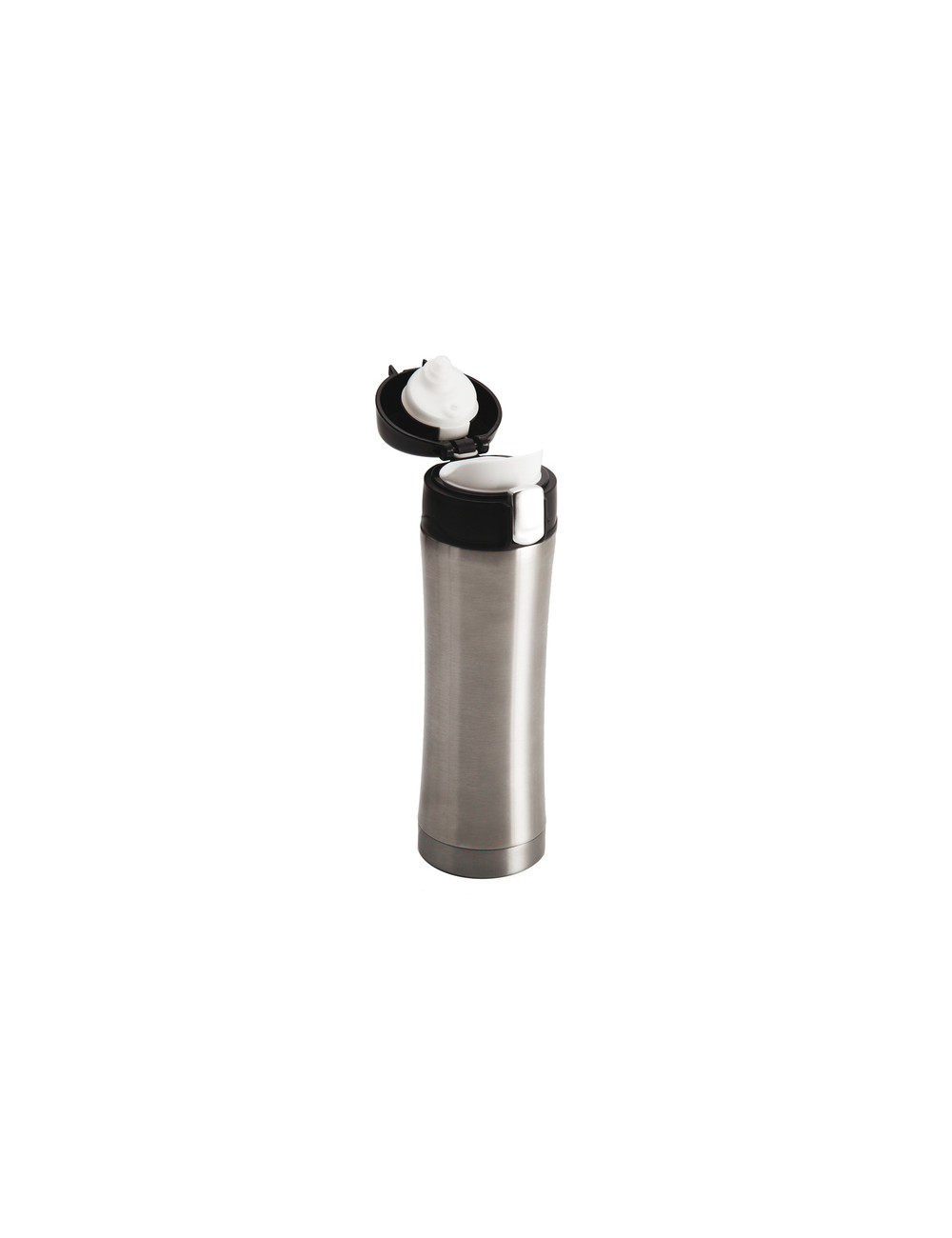 Kubek izotermiczny Secure 400 ml, srebrny