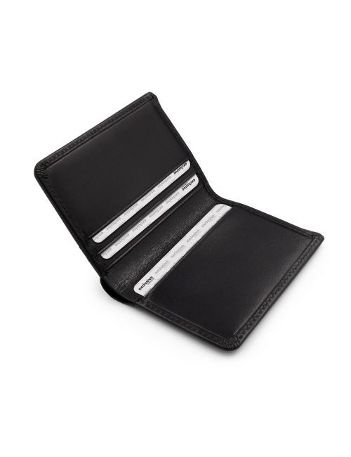 Skórzany portfel Exclusive Collection, etui na karty kredytowe, ochrona RFID | Henrye