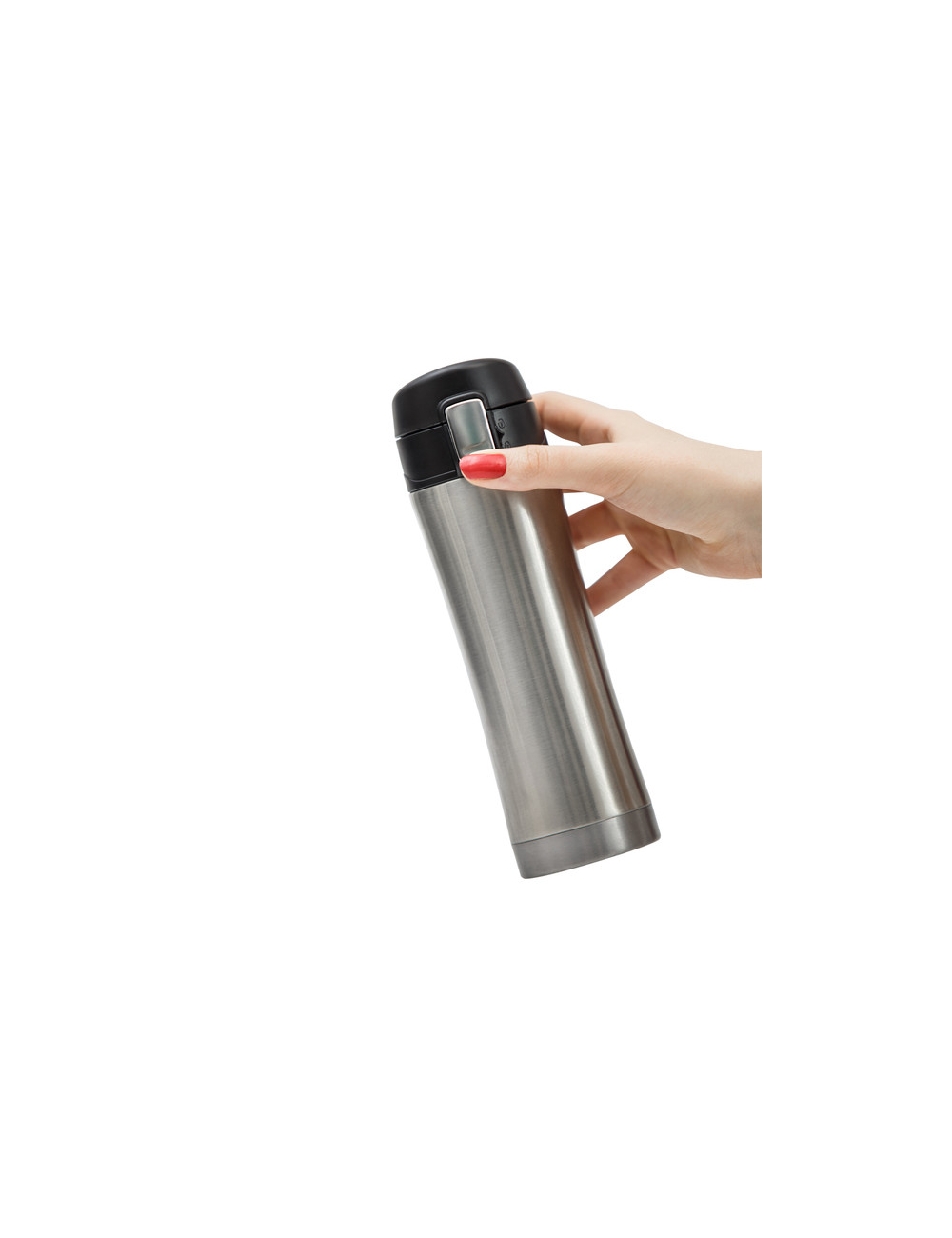 Kubek izotermiczny Secure 400 ml, srebrny