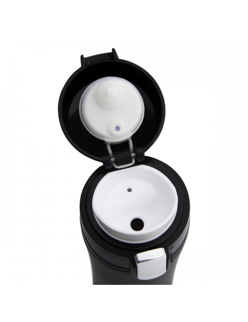 Kubek izotermiczny Secure 400 ml, czarny 