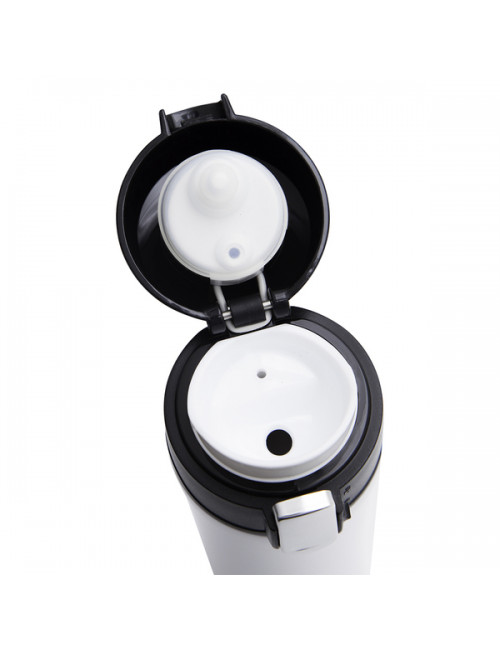 Kubek izotermiczny Secure 400 ml, biały 