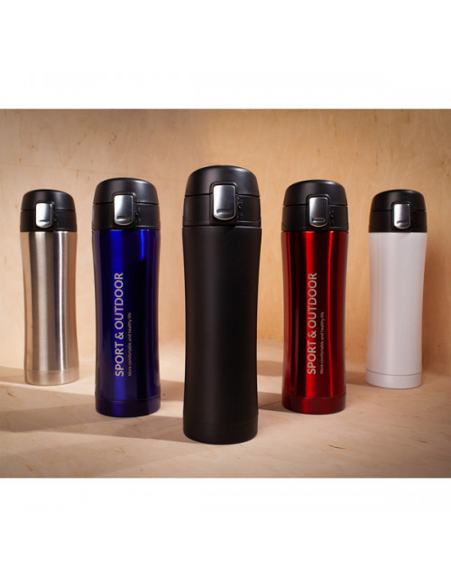 Kubek izotermiczny Secure 400 ml, biały 