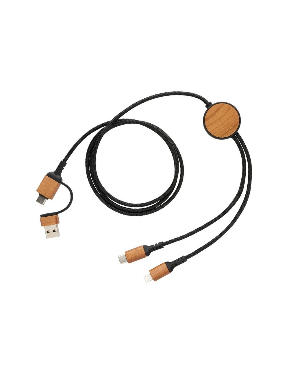 Kabel do ładowania 6 w 1 Ohio, plastik z...