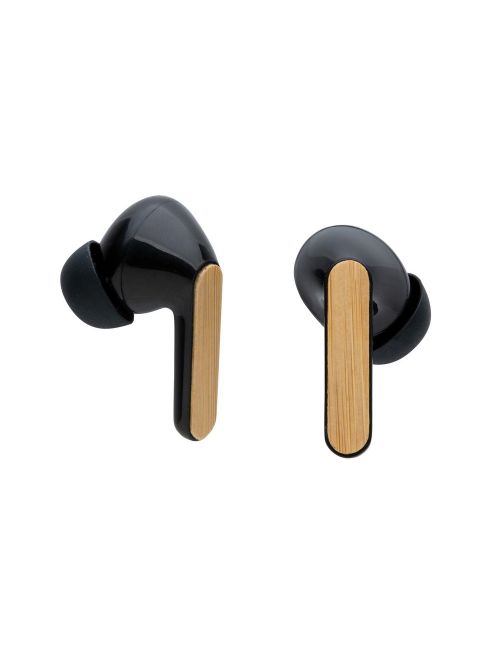 Douszne słuchawki bezprzewodowe TWS, plastik z recyklingu