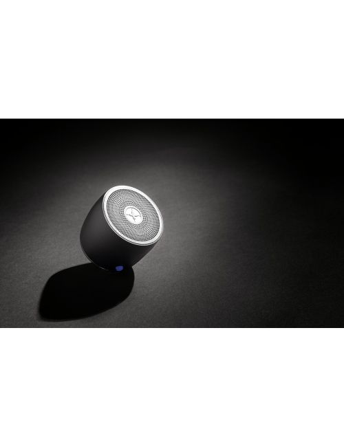 Basowy głośnik bezprzewodowy 3W Swiss Peak, aluminium z recyklingu