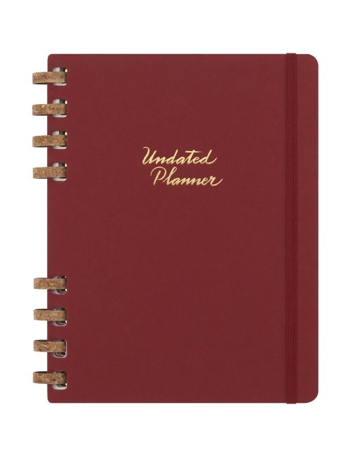 Spiralny kalendarz MOLESKINE Undated Life