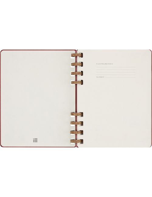 Spiralny kalendarz MOLESKINE Undated Life