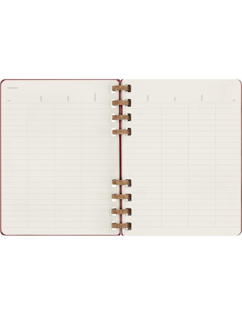 Spiralny kalendarz MOLESKINE Undated Life