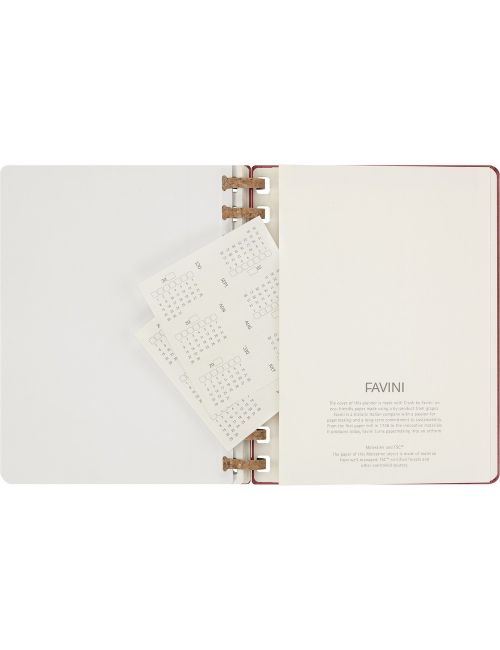 Spiralny kalendarz MOLESKINE Undated Life