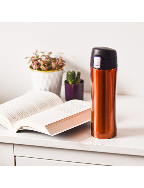 Kubek izotermiczny Secure 400 ml, pomarańczowy 