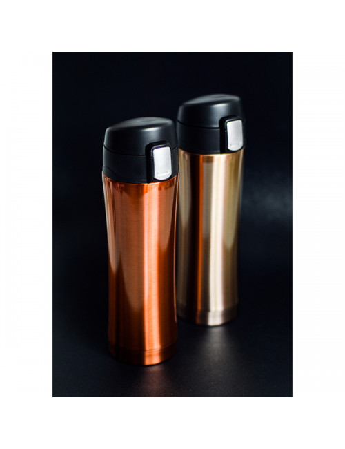 Kubek izotermiczny Secure 400 ml, złoty 