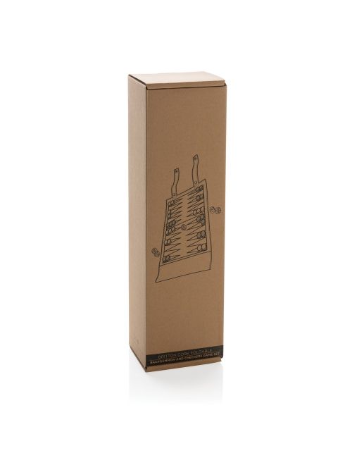 Korkowy zestaw gier planszowych