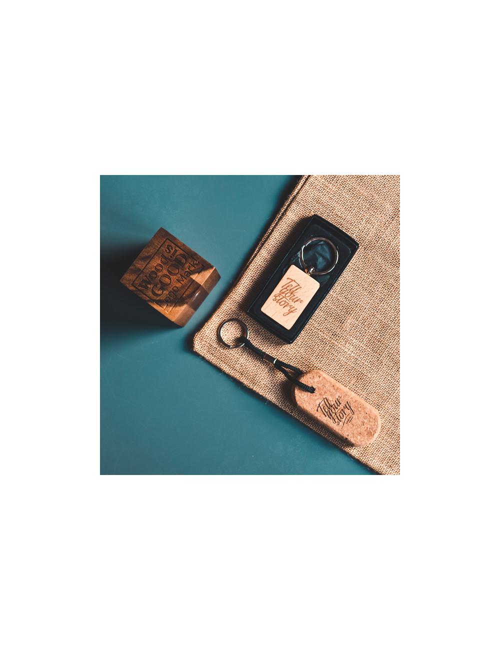 Brelok Selva, brązowy 