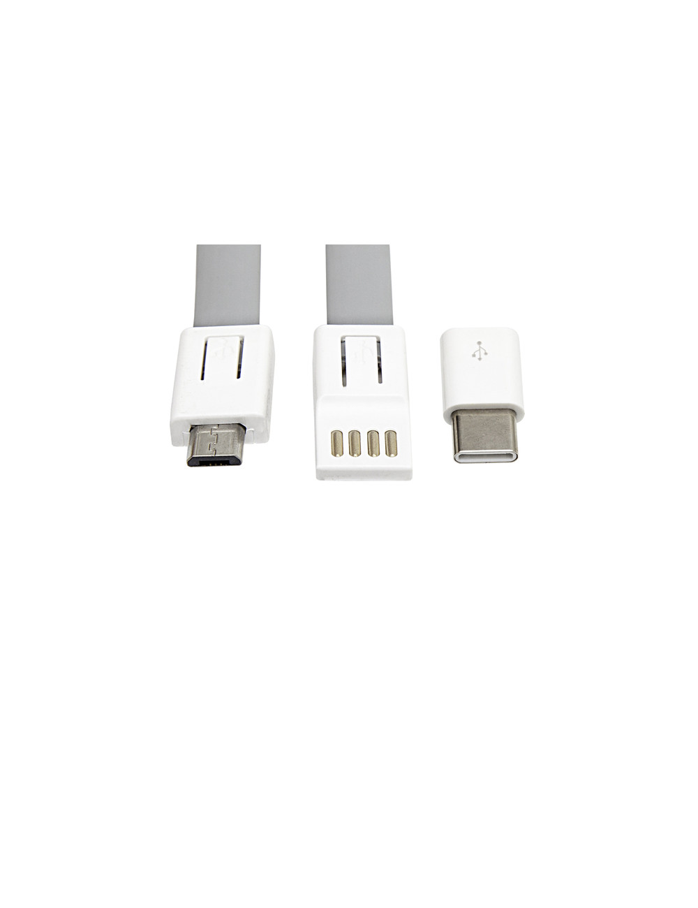 Kabel USB Color click&go, mix 