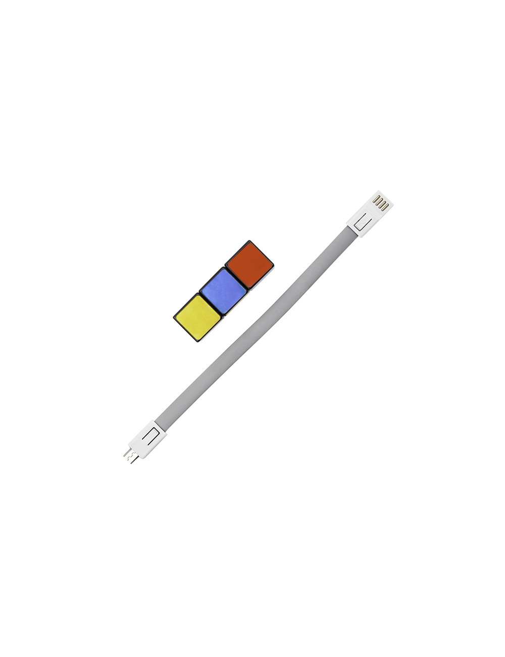 Kabel USB Color click&go, mix 