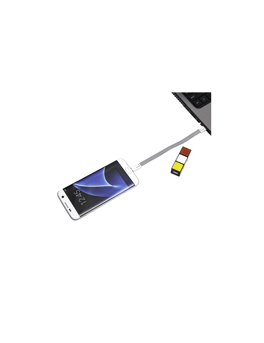 Kabel USB Color click&go, mix 