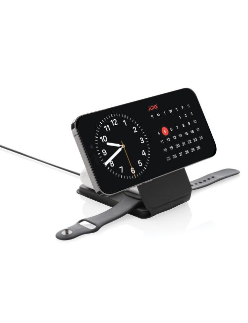 Magnetyczna ładowarka bezprzewodowa 3 w 1 15W Swiss Peak