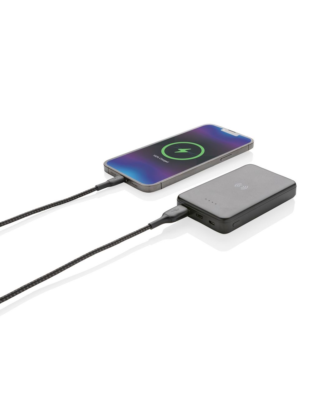 Power bank 5000 mAh, ładowarka bezprzewodowa 5W