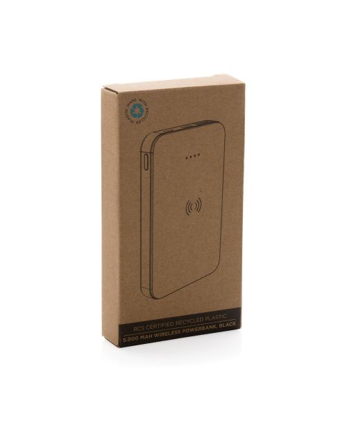 Power bank 5000 mAh, ładowarka bezprzewodowa 5W