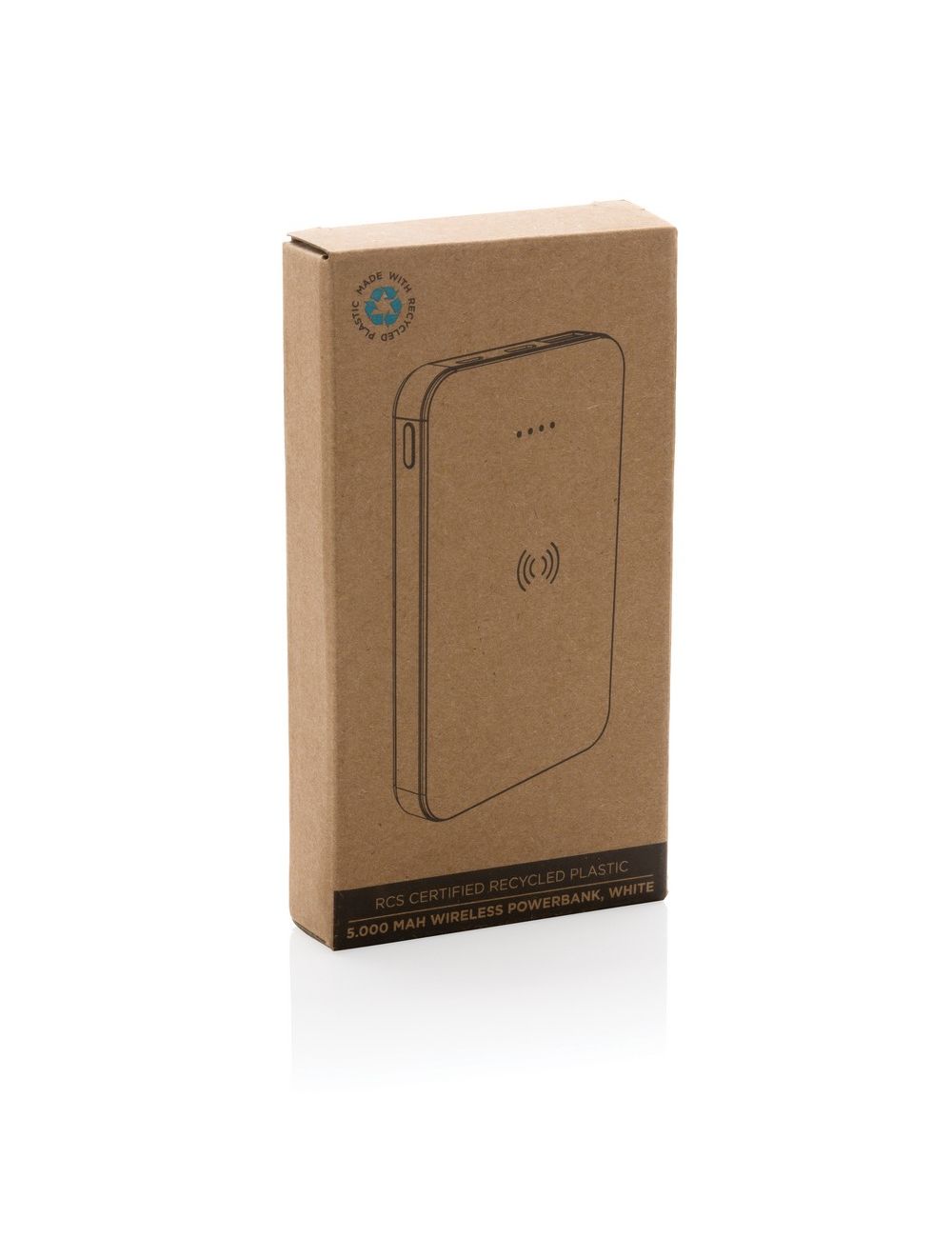 Power bank 5000 mAh, ładowarka bezprzewodowa 5W