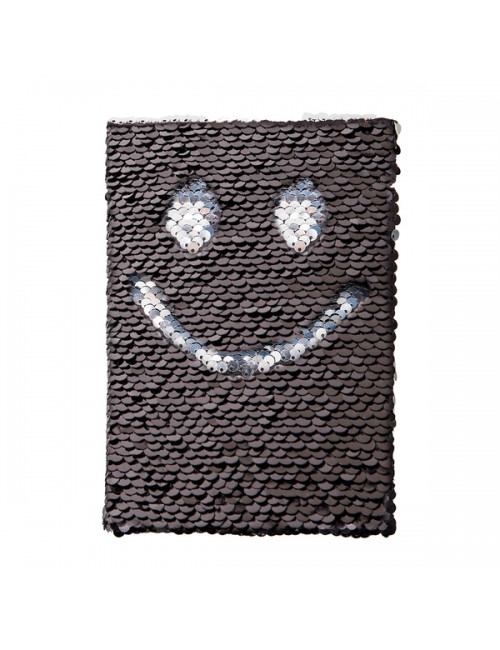 Notes 120x180/80k linia Sequin, czarny