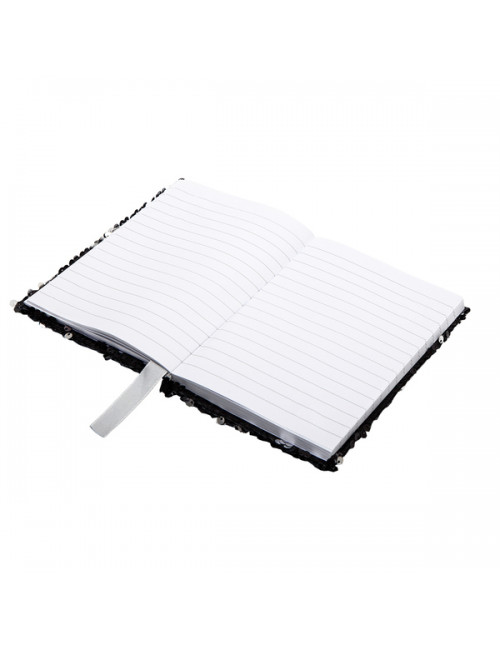 Notes 120x180/80k linia Sequin, czarny