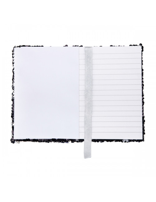 Notes 120x180/80k linia Sequin, czarny