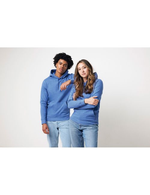 Bluza z kapturem z niebarwionej bawełny z recyklingu Iqoniq Torres