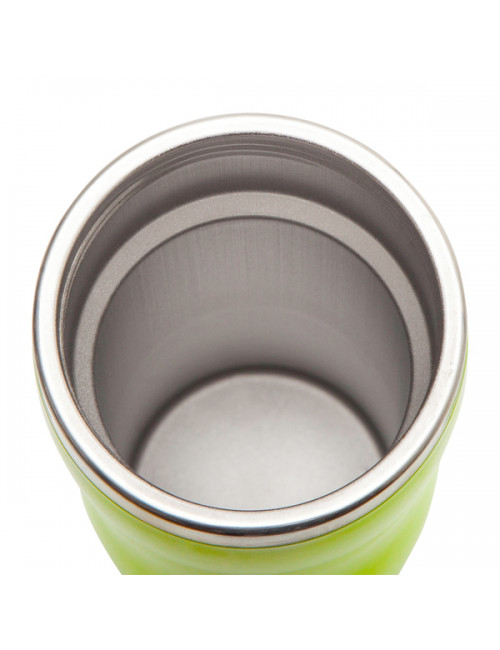 Kubek izotermiczny Skien 350 ml, zielony 