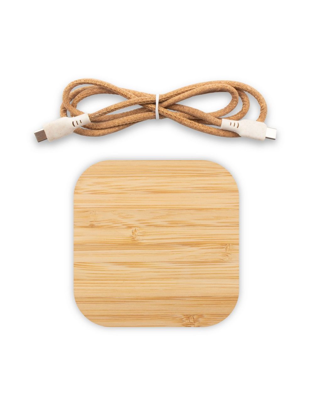Bambusowa ładowarka bezprzewodowa 10W B'RIGHT |...