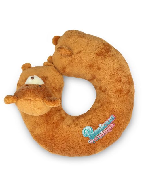 Pluszowa poduszka, zagłówek podróżny, miś | Triperd