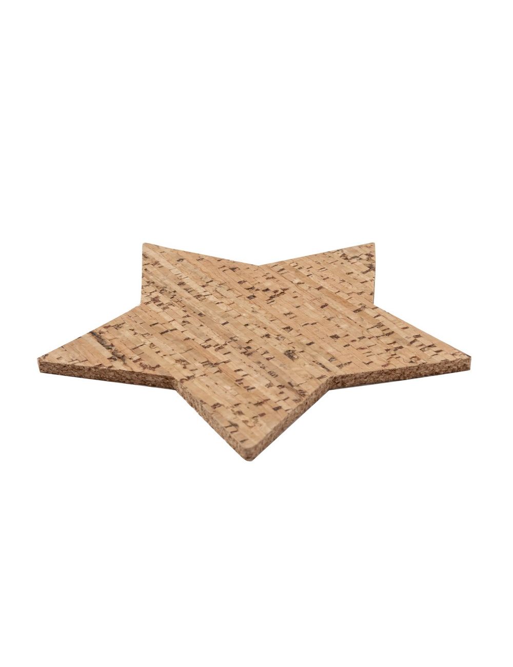 Zestaw korkowych podkładek pod kubek "gwiazda",...