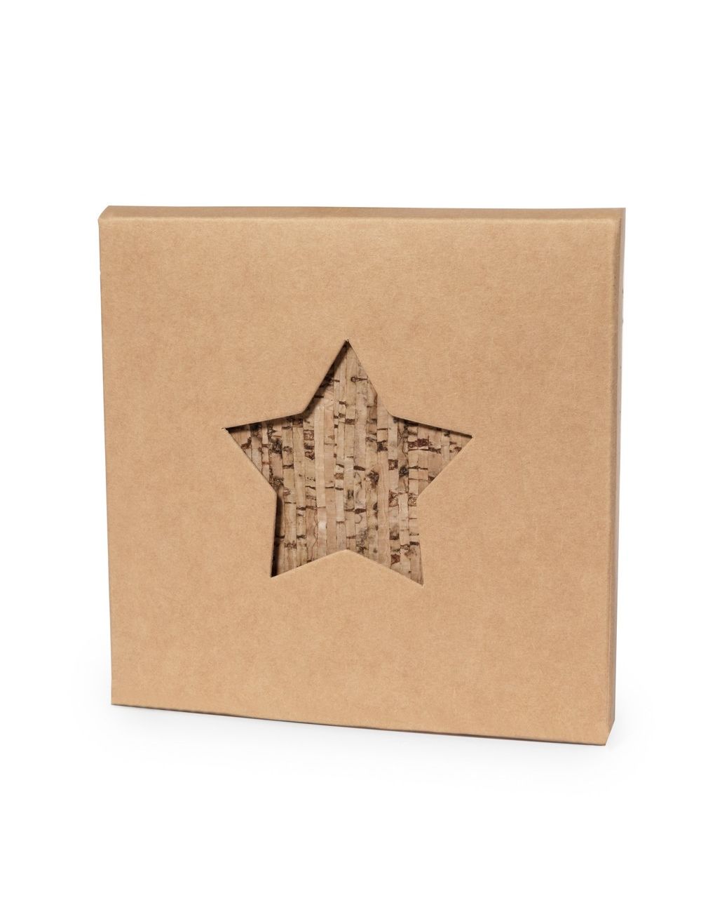 Zestaw korkowych podkładek pod kubek "gwiazda",...