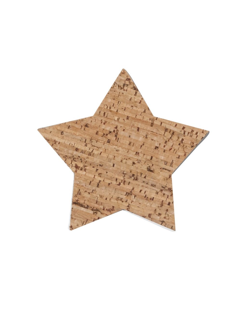 Zestaw korkowych podkładek pod kubek "gwiazda",...