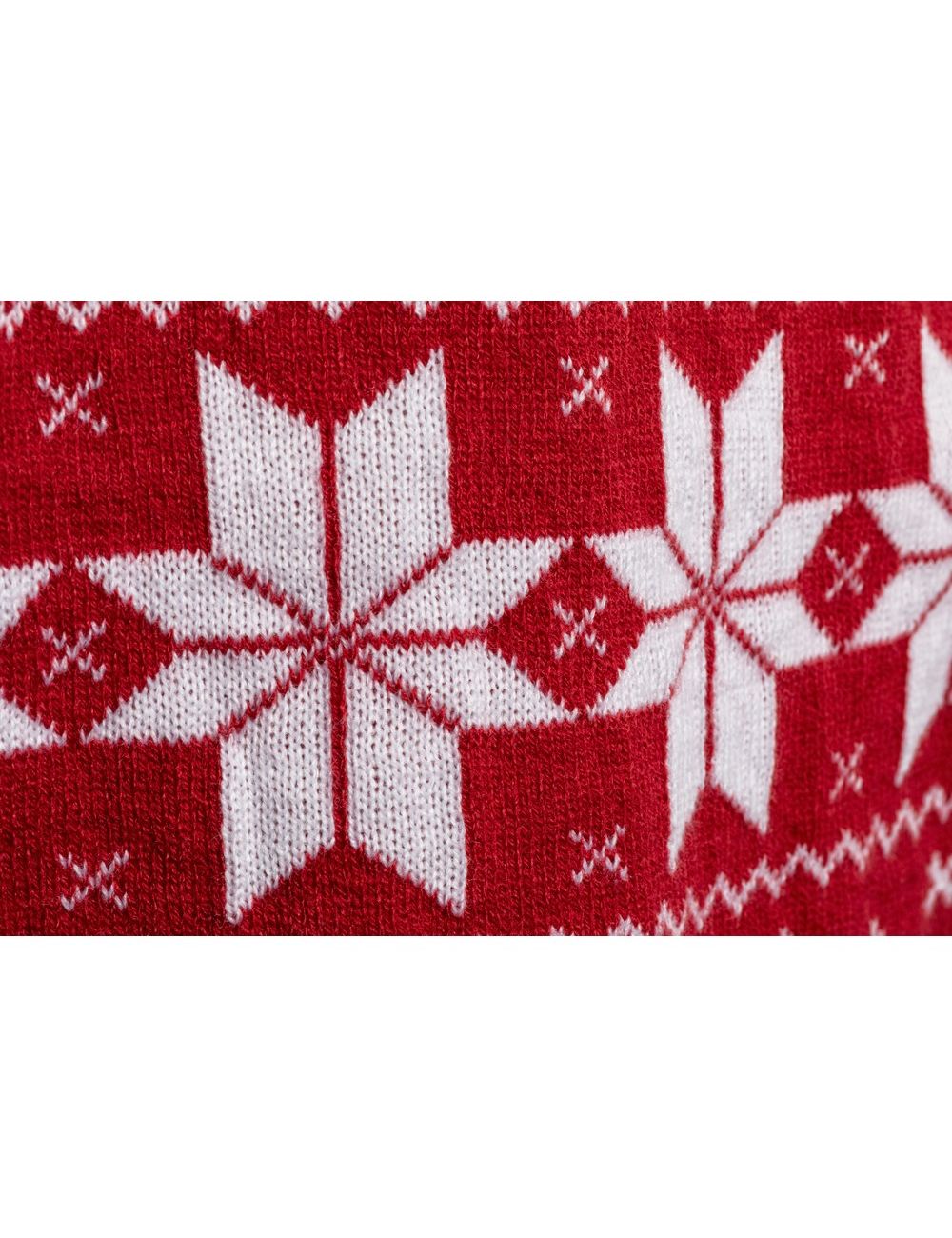 Szalik, świąteczny wzór