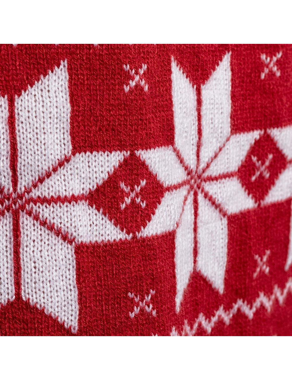 Szalik, świąteczny wzór