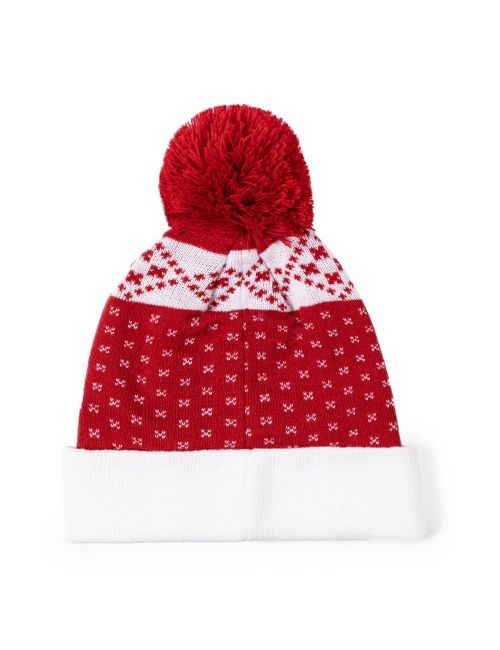 Czapka zimowa, świąteczny wzór