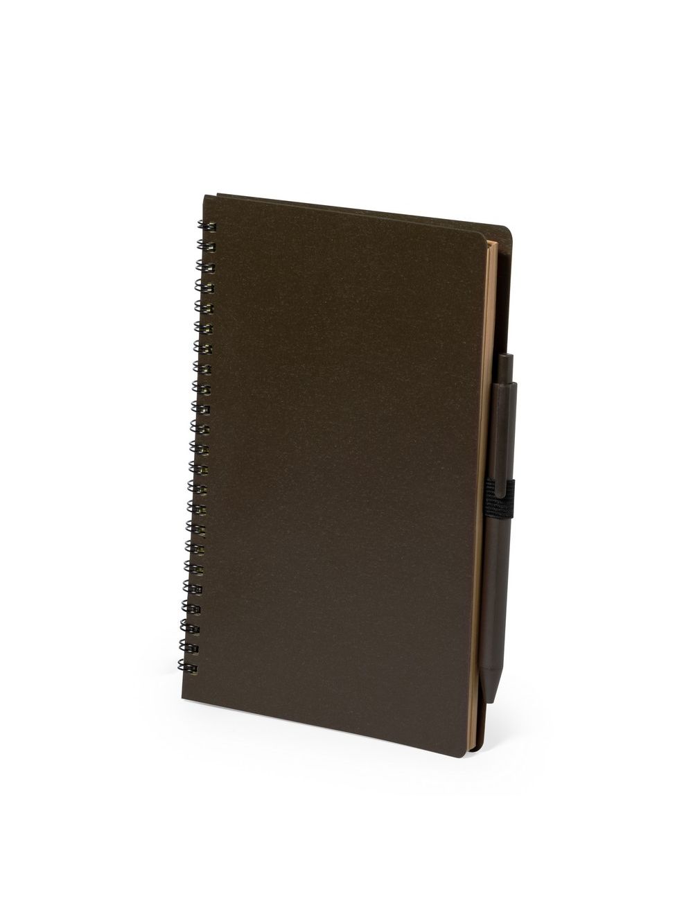 Notatnik A5 z łusek kawowych z długopisem