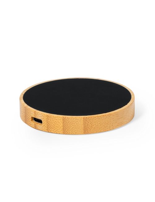 Bambusowa ładowarka bezprzewodowa 15W