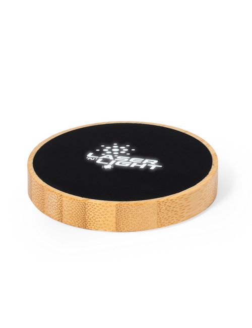 Bambusowa ładowarka bezprzewodowa 15W