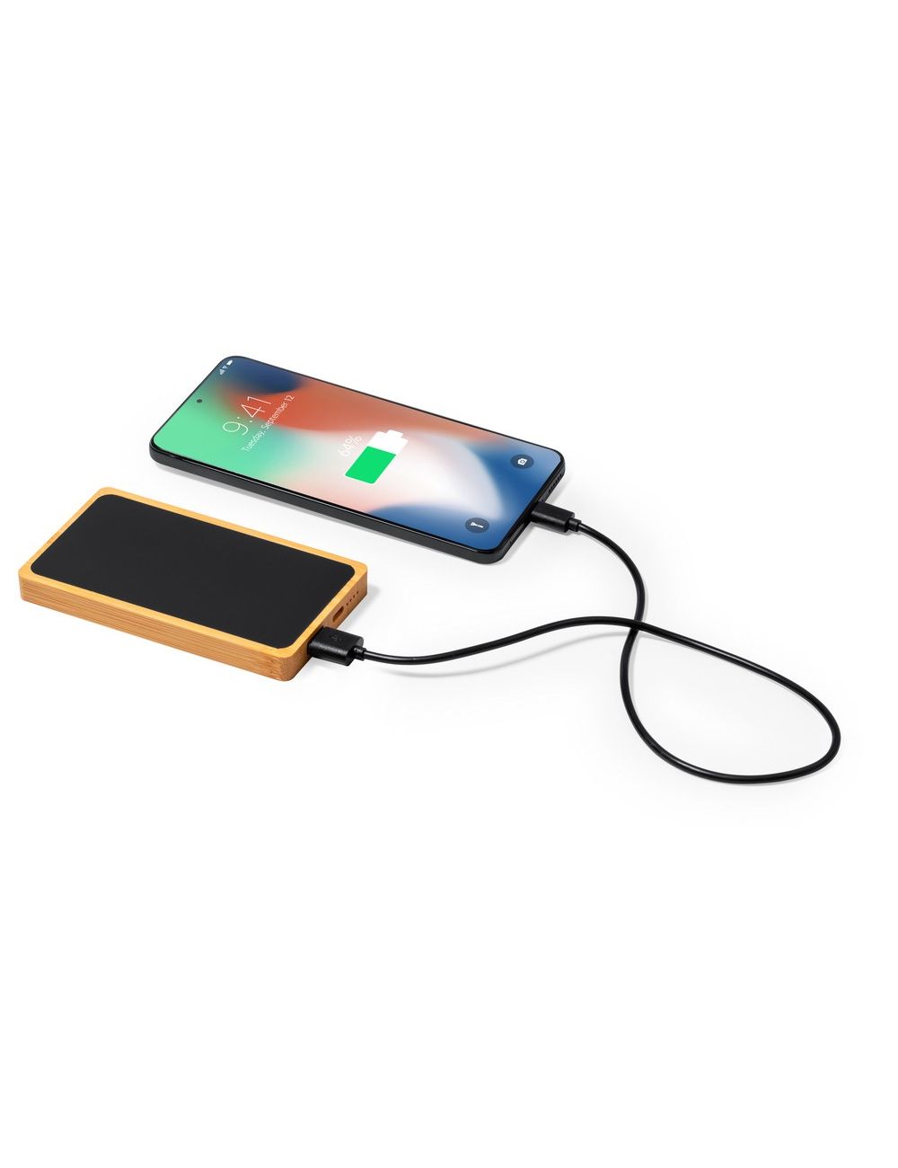 Bambusowy power bank 5000 mAh