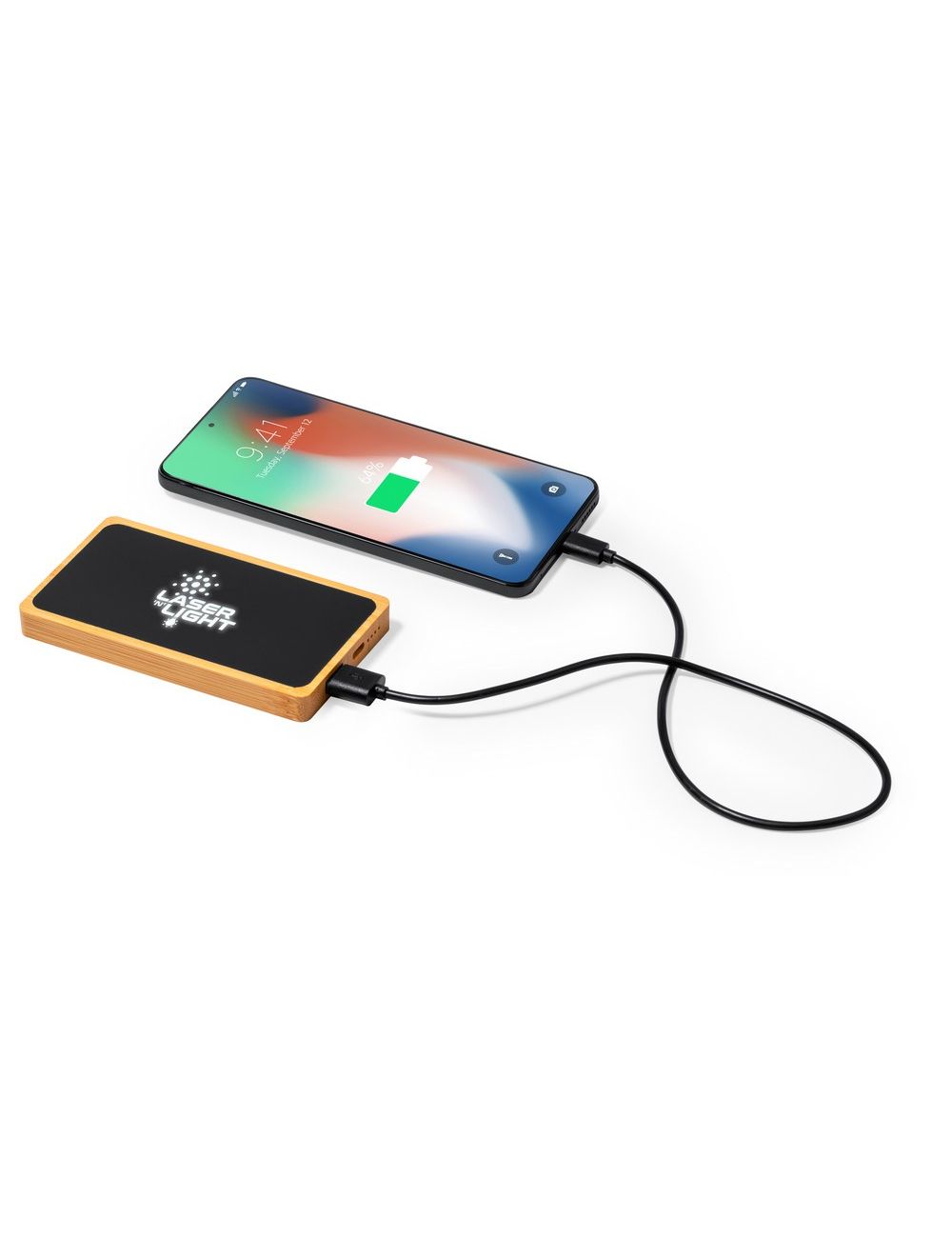 Bambusowy power bank 5000 mAh